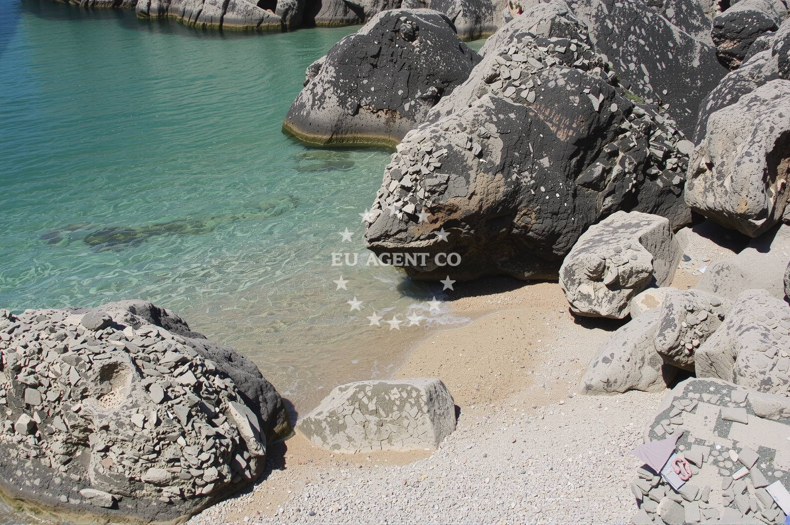 Sea and coastal view of Plaza Sveti Blaz II in Stara Gavza 149, Cres