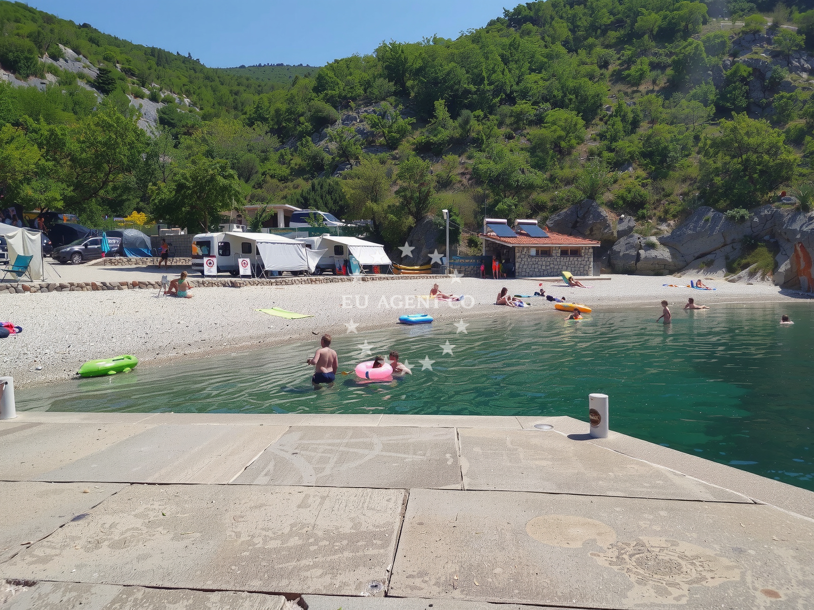 Additional view of Plaza Ujca in Spasovac 151 b, Senj