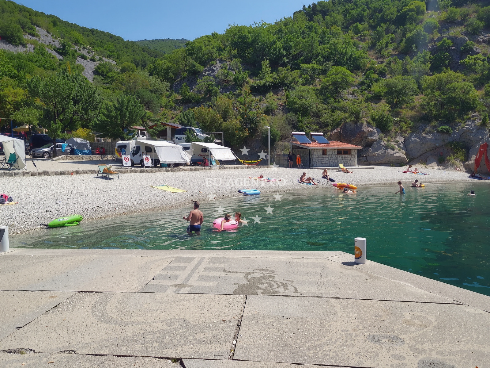 Additional view of Plaza Ujca in Spasovac 151 b, Senj