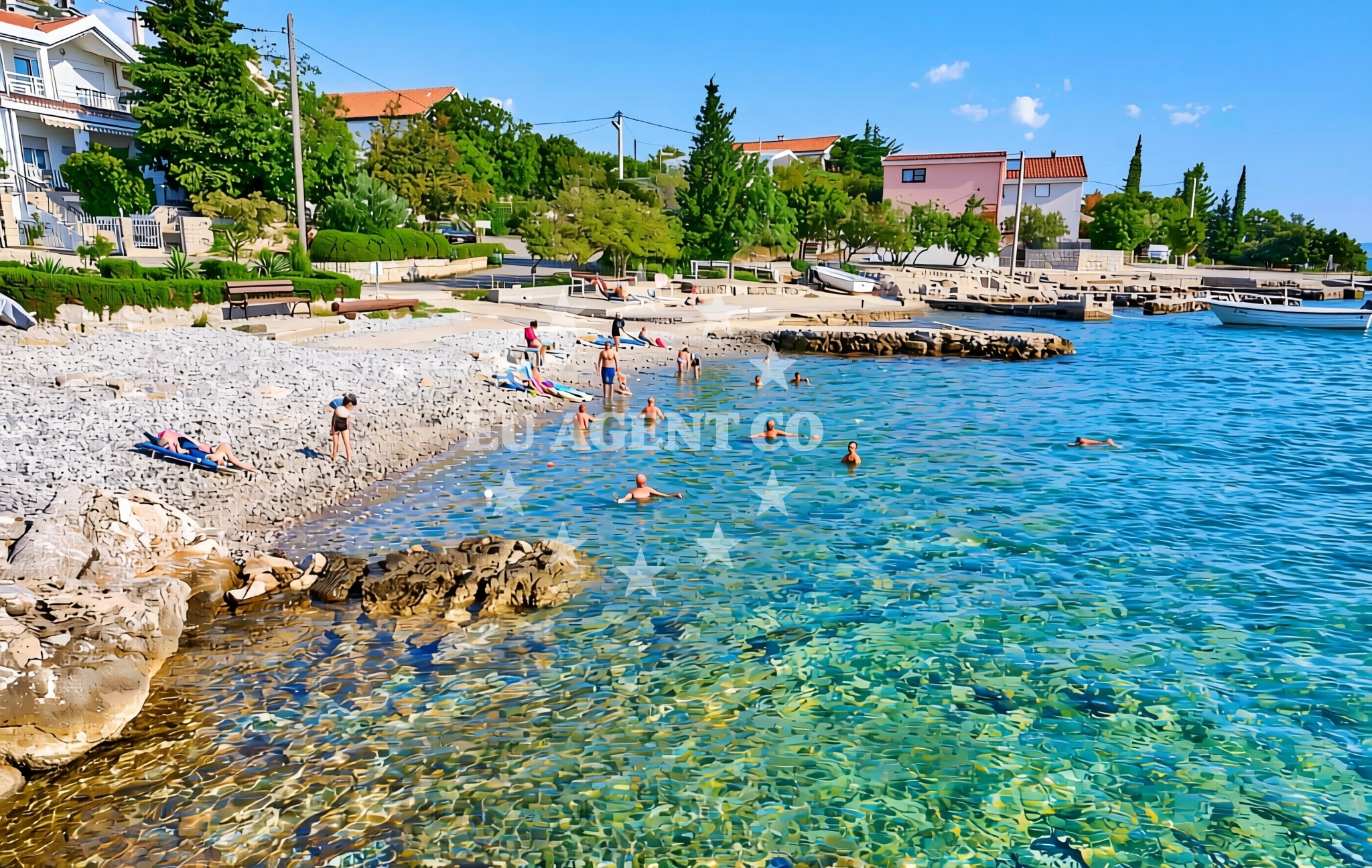 Additional view of Plitka draga, Cesarica Beach in Plitka draga
