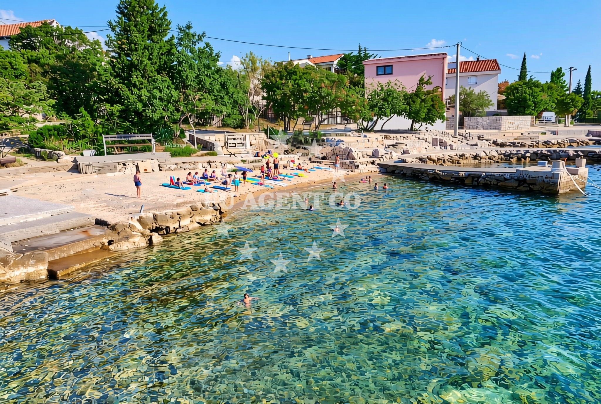 Additional view of Plitka draga, Cesarica Beach in Plitka draga