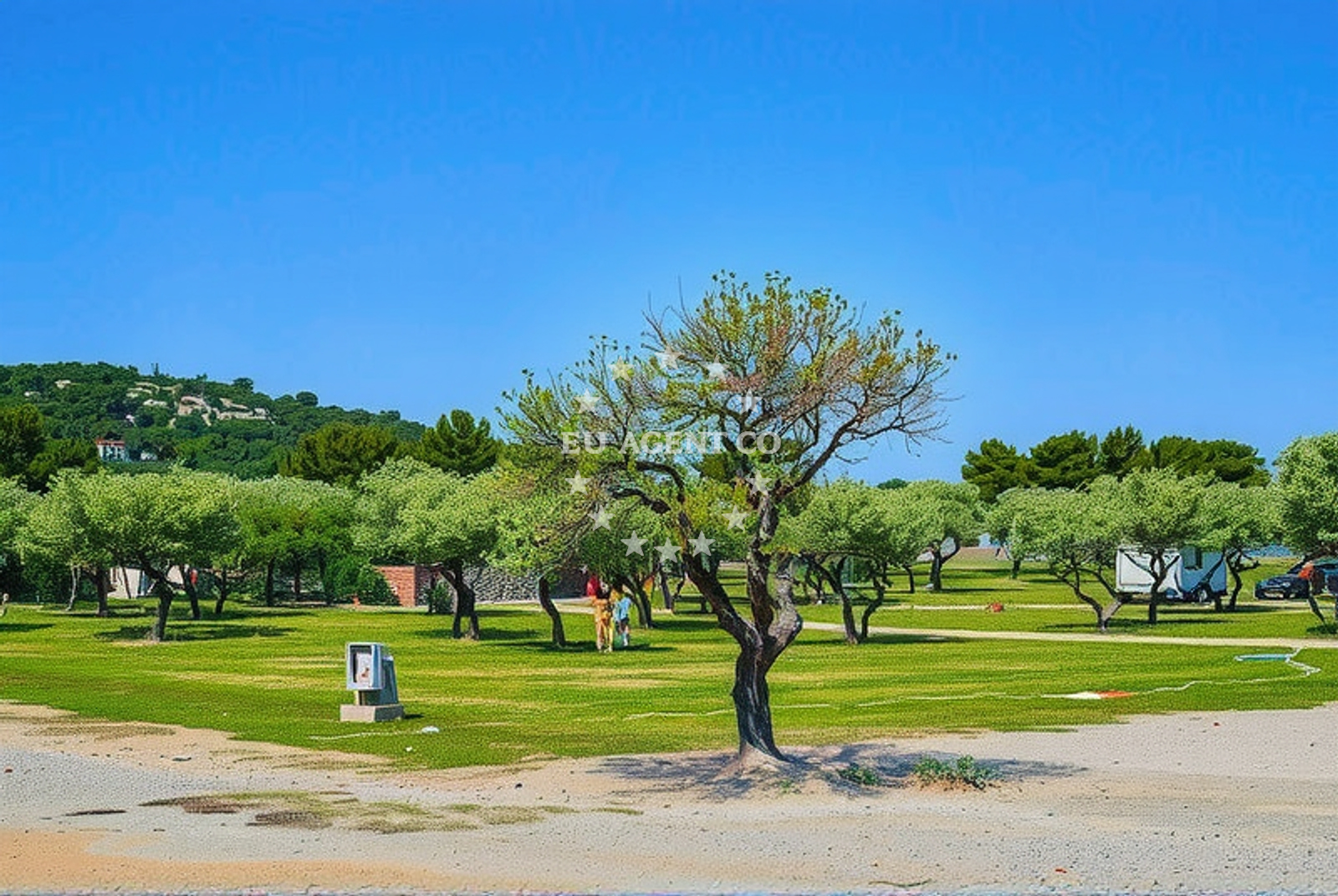 Additional view of Plitka Vala beach in Obala Petra Krešimira IV 108B, Betina