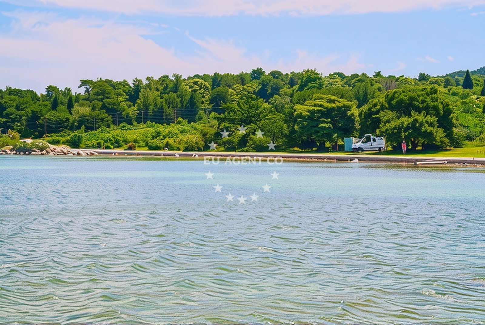 Additional view of Plitka Vala beach in Obala Petra Krešimira IV 108B, Betina