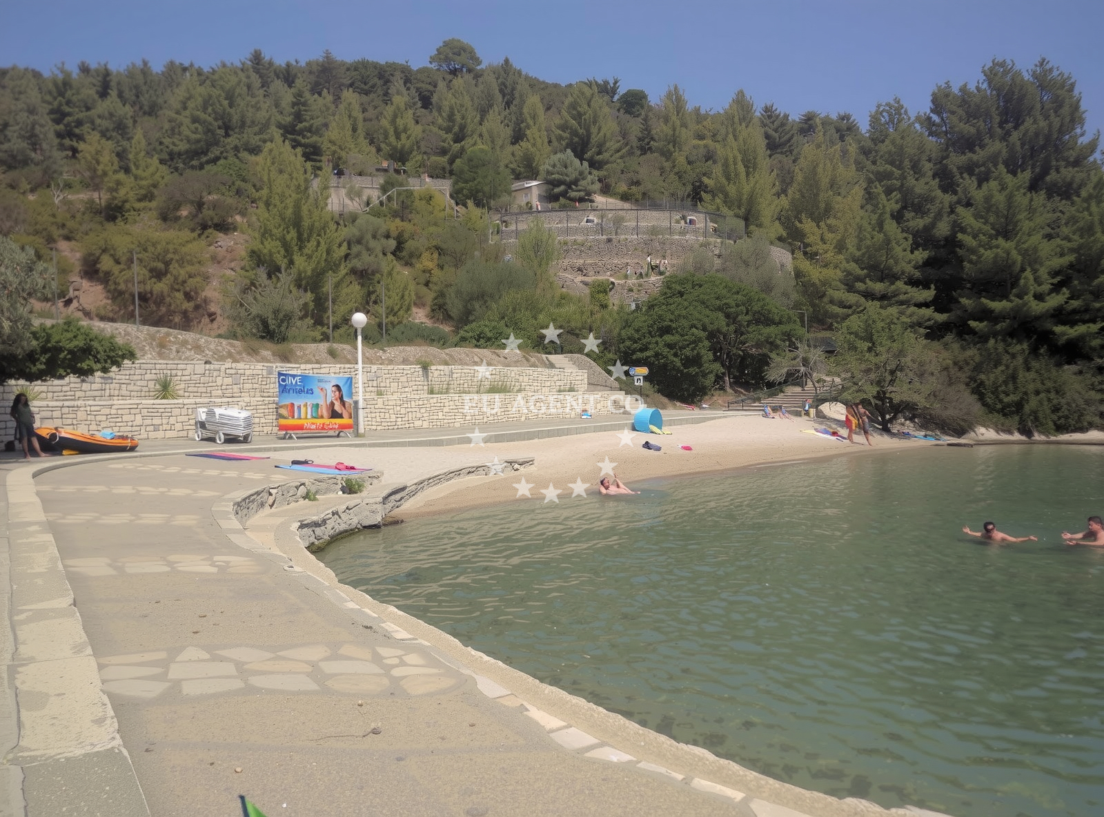 Additional view of Plitvine beach in Obala 1 Obala1 br1 stambeno/poslovni objekat/BISTROBEPPO, Vela Luka