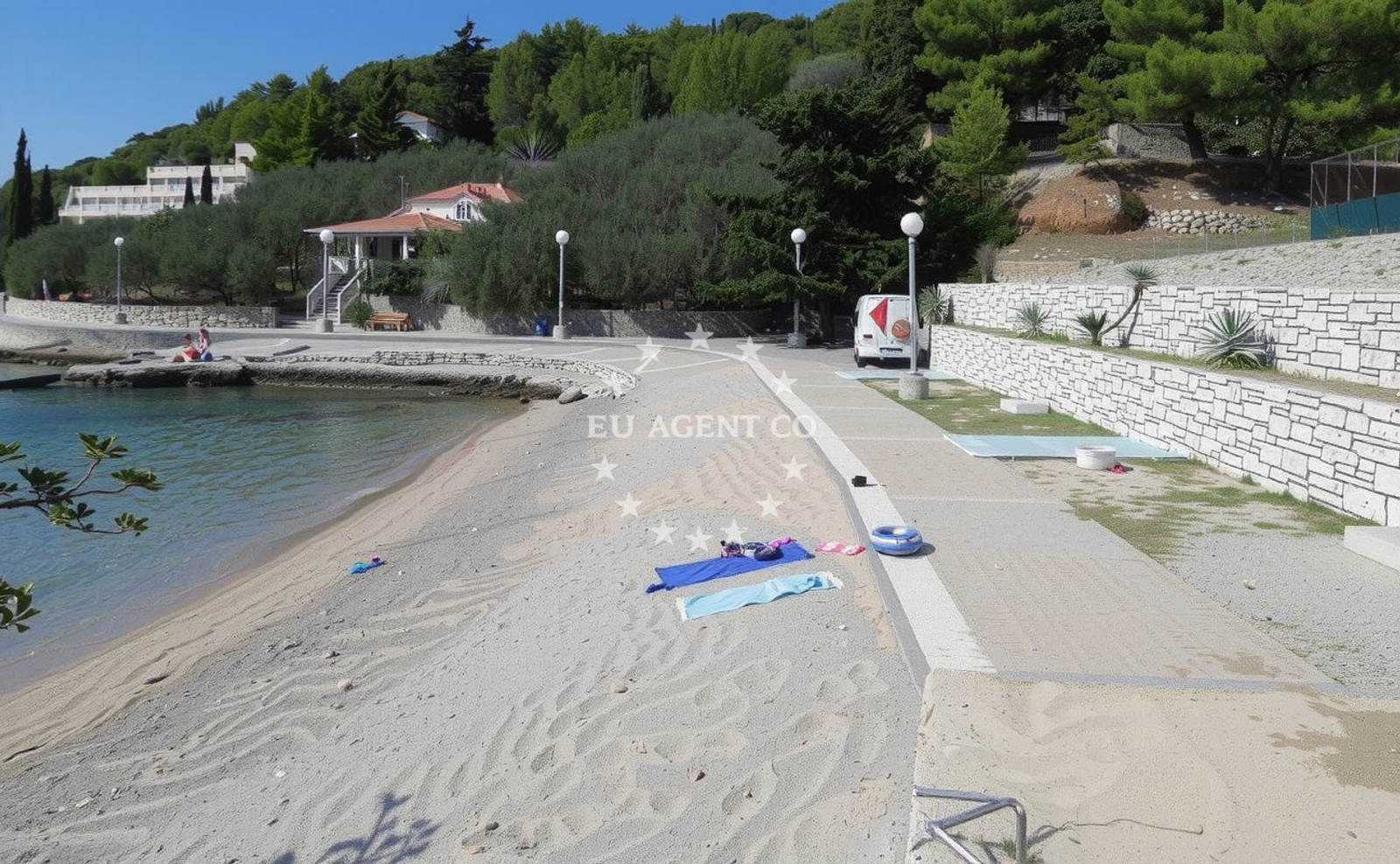 Additional view of Plitvine beach in Obala 1 Obala1 br1 stambeno/poslovni objekat/BISTROBEPPO, Vela Luka