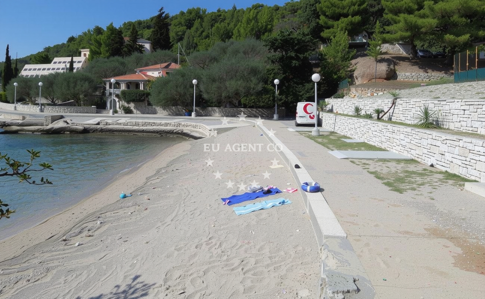 Additional view of Plitvine beach in Obala 1 Obala1 br1 stambeno/poslovni objekat/BISTROBEPPO, Vela Luka