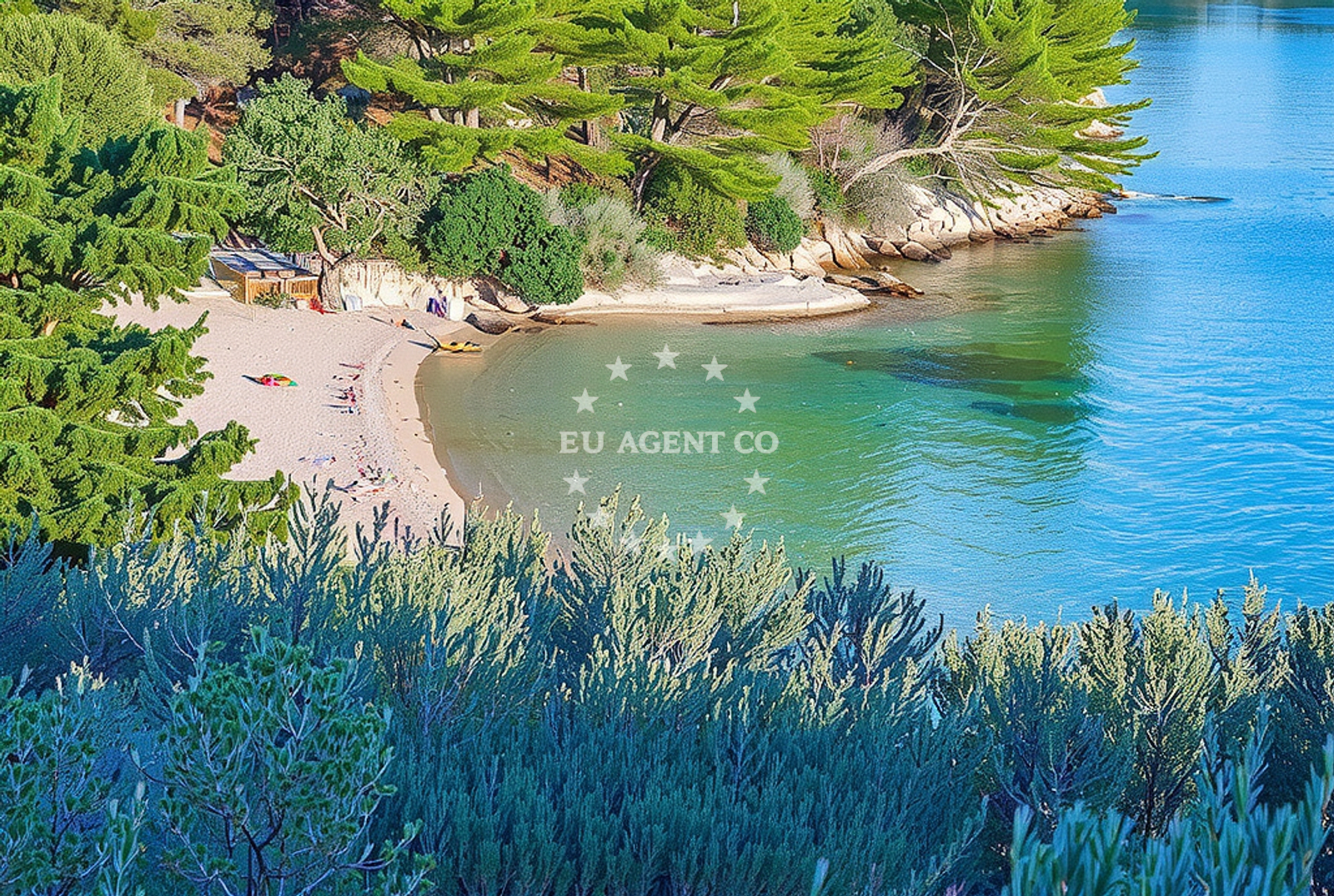 Additional view of Plitvine beach in Obala 1 Obala1 br1 stambeno/poslovni objekat/BISTROBEPPO, Vela Luka