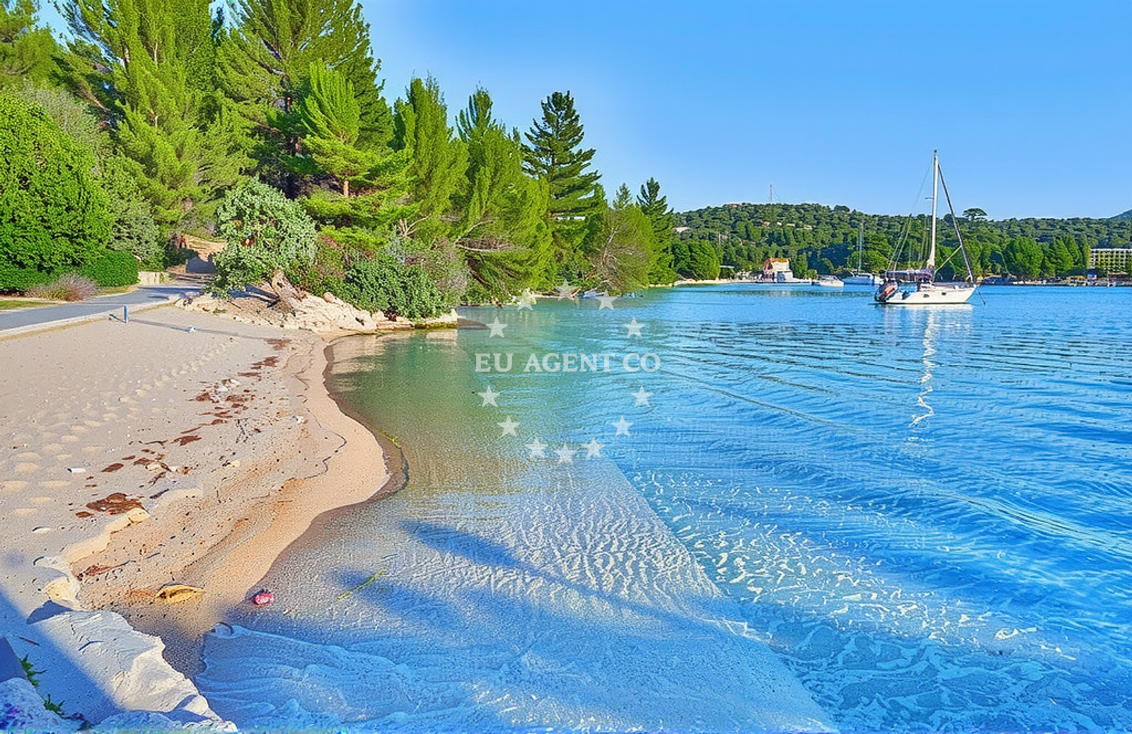Additional view of Plitvine beach in Obala 1 Obala1 br1 stambeno/poslovni objekat/BISTROBEPPO, Vela Luka