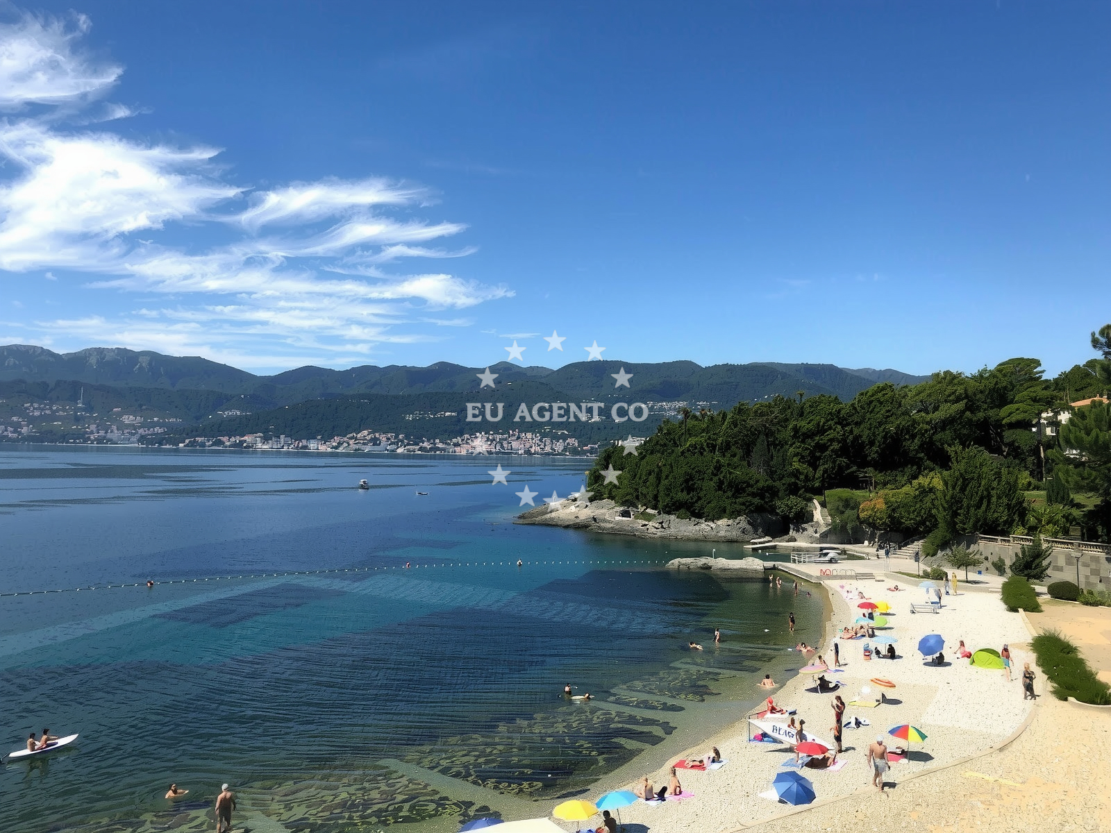 Beach facilities and surroundings at Ploce beach in Ulica Marina Jakominića 3, Rijeka