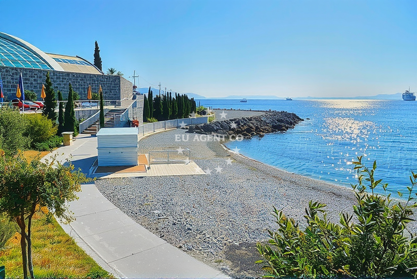Additional view of Ploce beach in Ulica Marina Jakominića 3, Rijeka