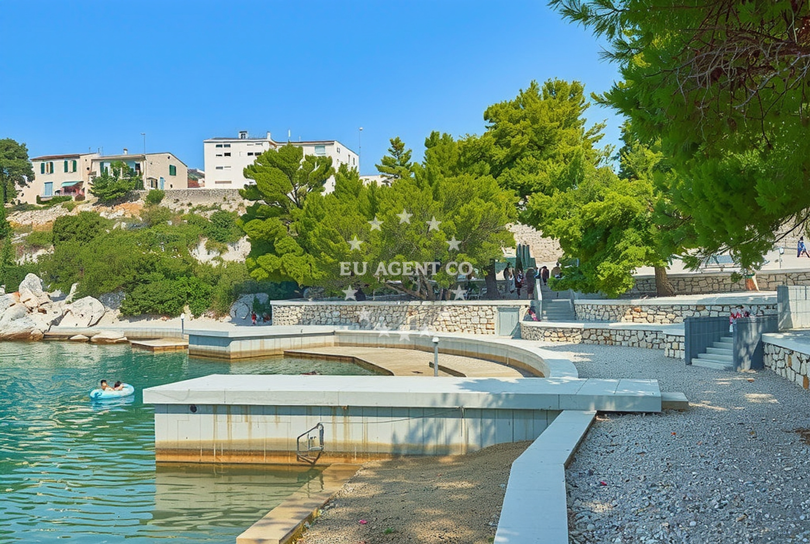 Additional view of Ploce beach in Ulica Andrije Kačića Miošića 6 Prizemlje, Ploče