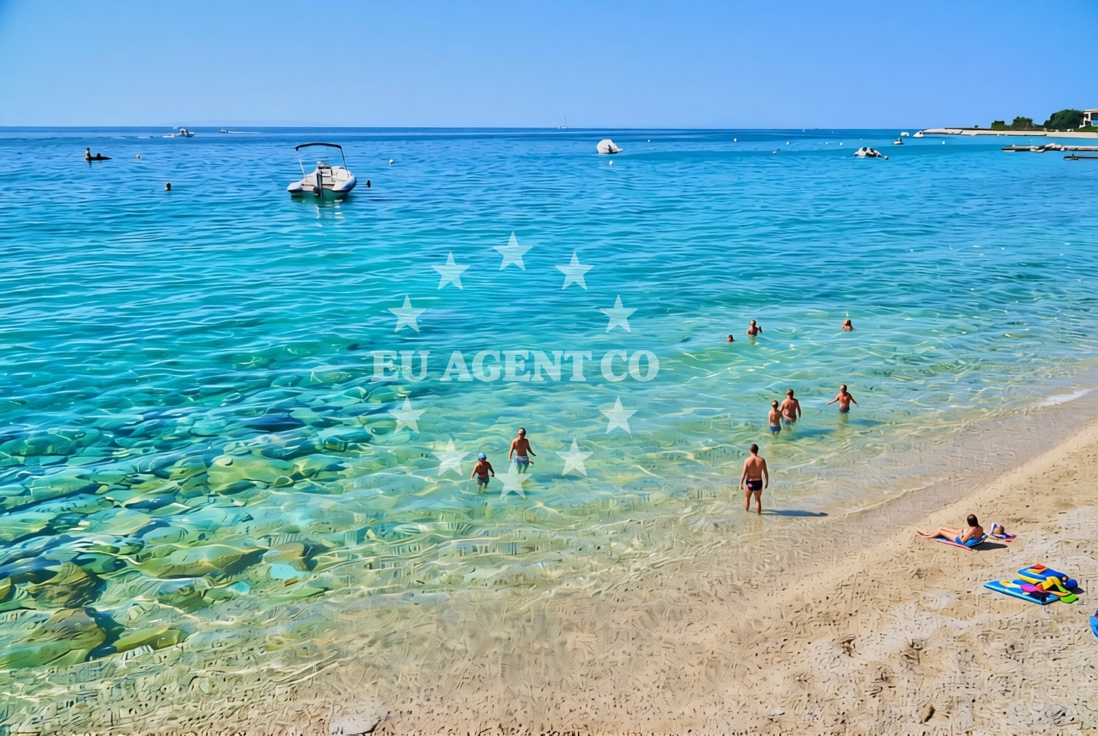 Additional view of Ploče, Novalja (Pag) Beach in Ploče