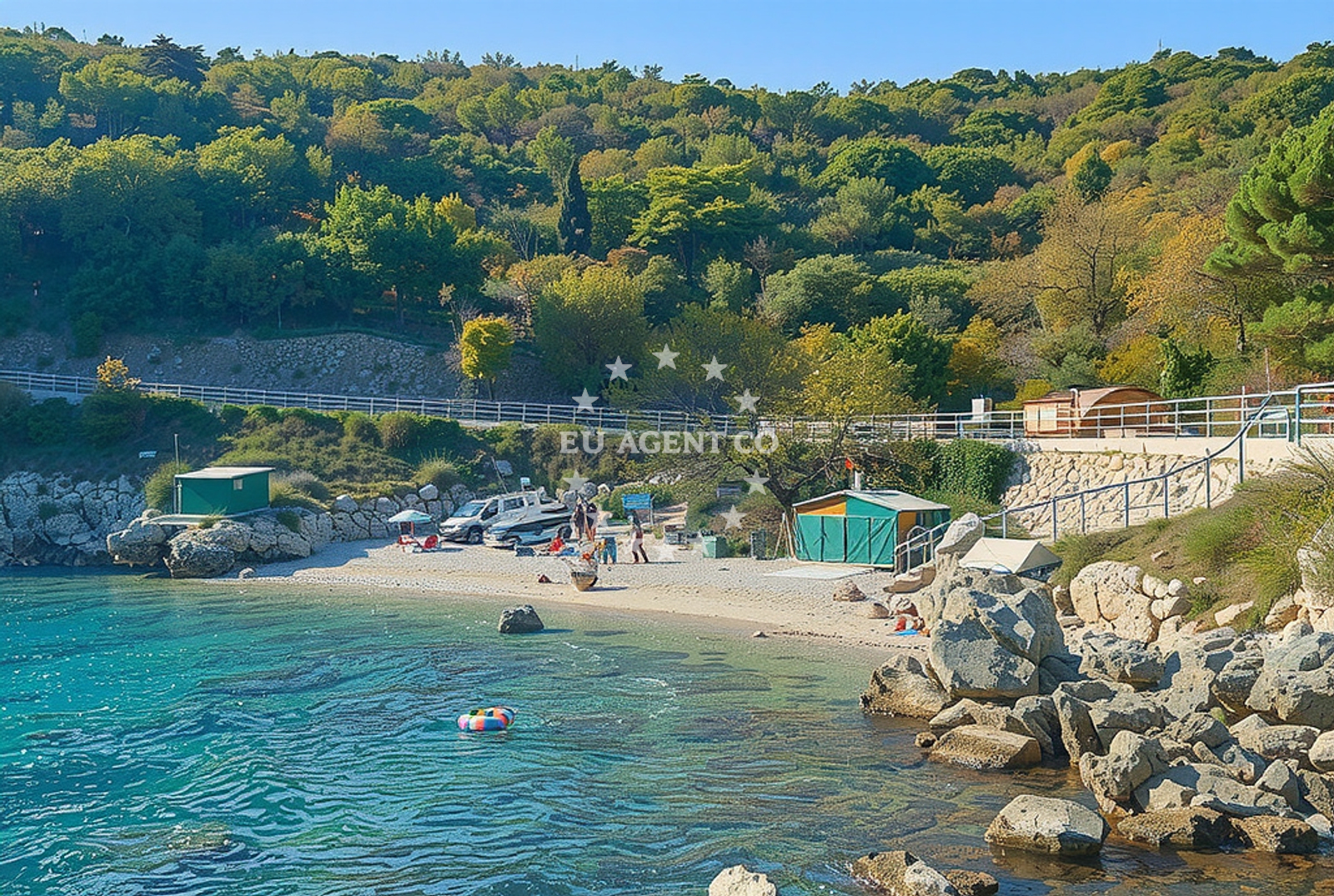 Additional view of Plomin Beach in Plomin 69B, Plomin