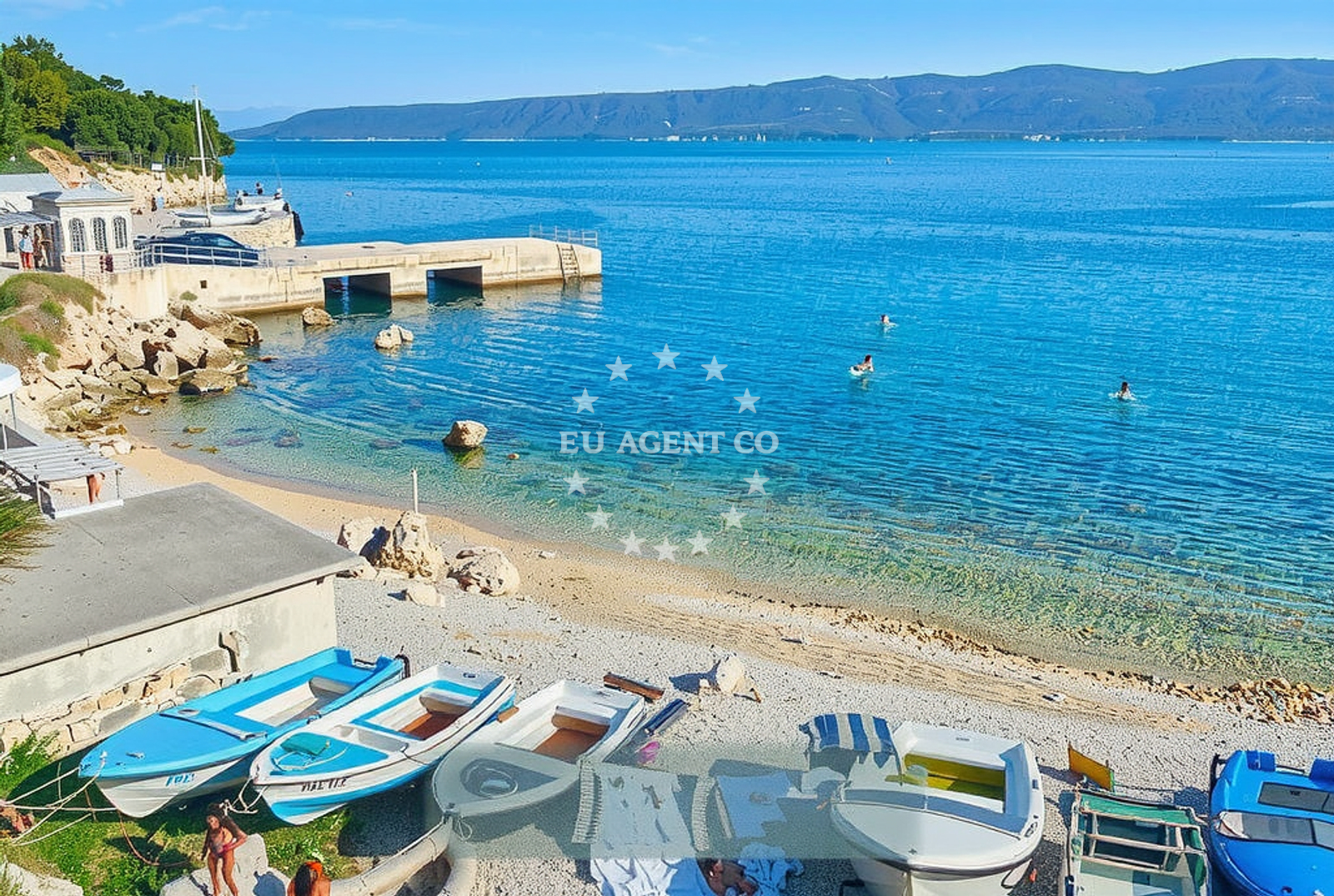 Additional view of Plomin Beach in Plomin 69B, Plomin