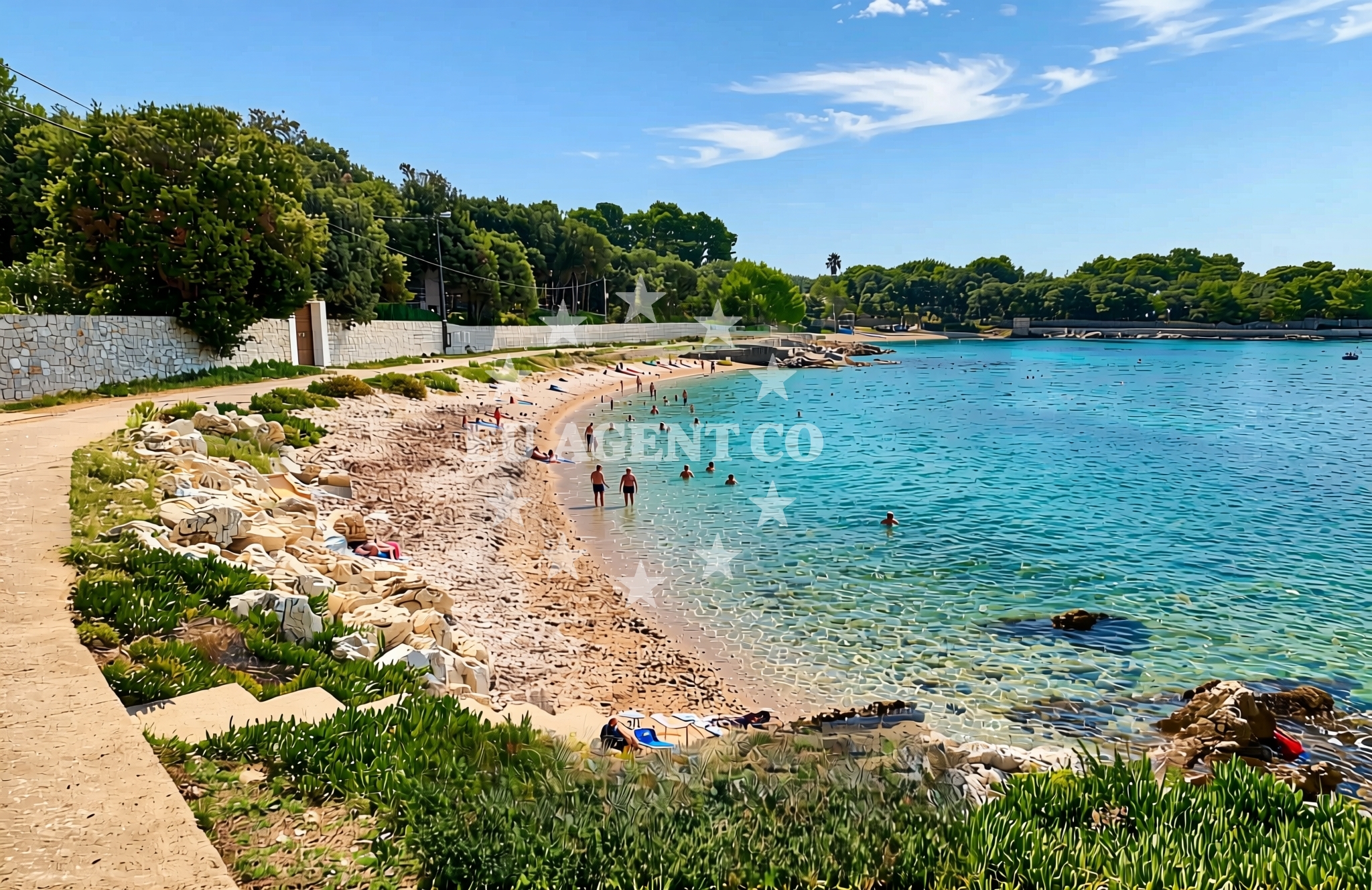 Additional view of Pocukmarak sredina, Silba (Silba) Beach in Pocukmarak sredina