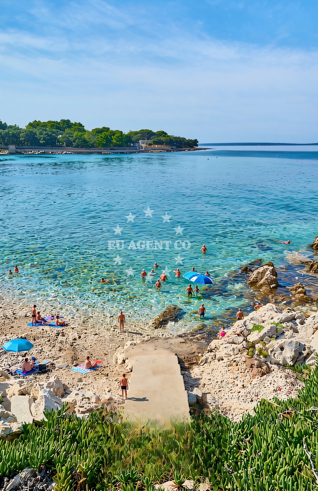 Additional view of Pocukmarak sredina, Silba (Silba) Beach in Pocukmarak sredina