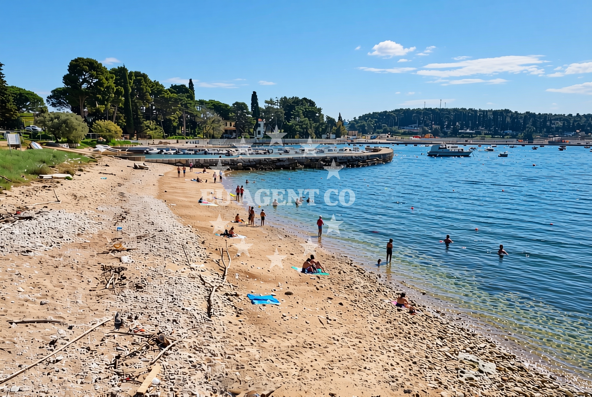 Additional view of Pod bolnicom, Rovinj Beach in Pod bolnicom