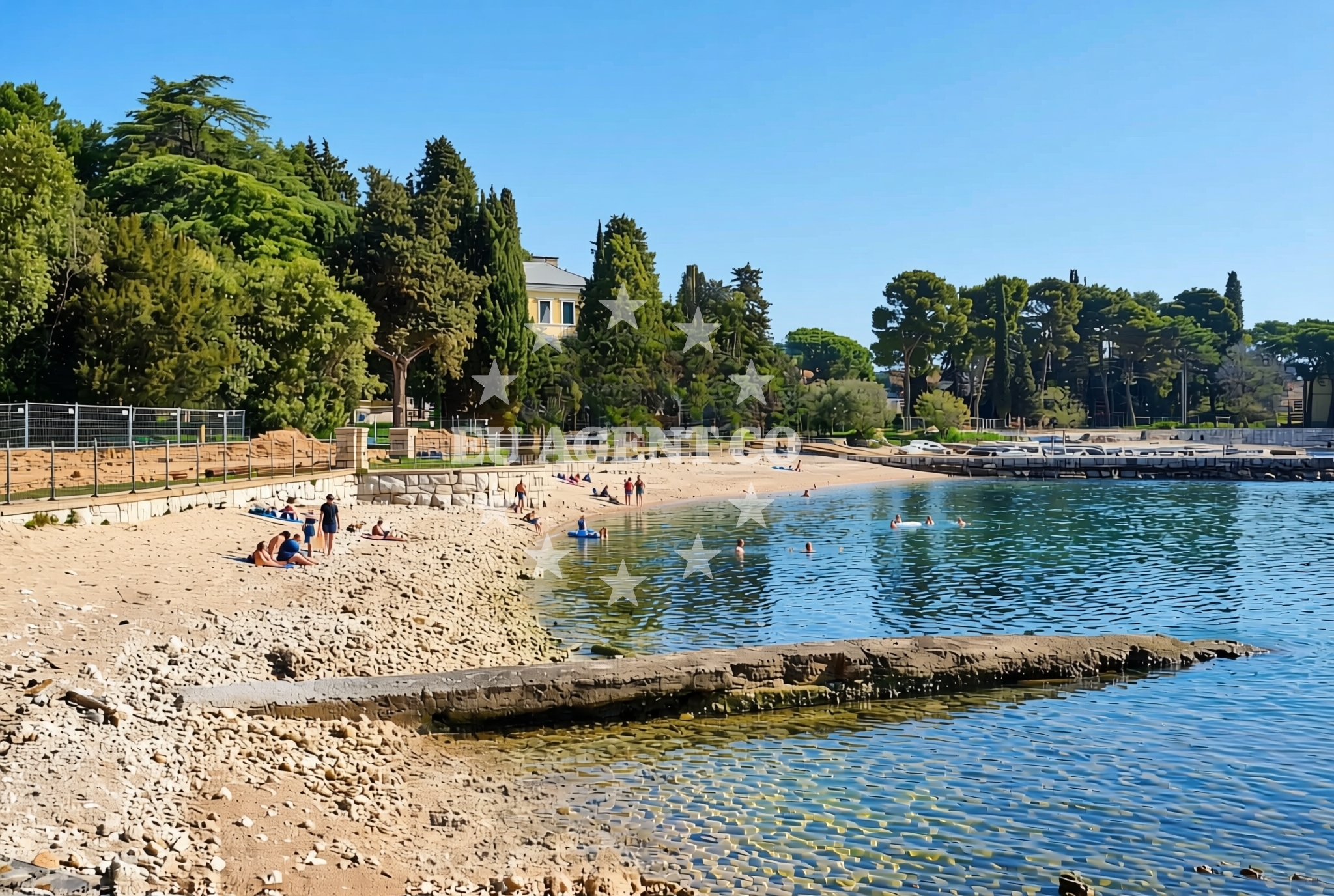 Additional view of Pod bolnicom, Rovinj Beach in Pod bolnicom