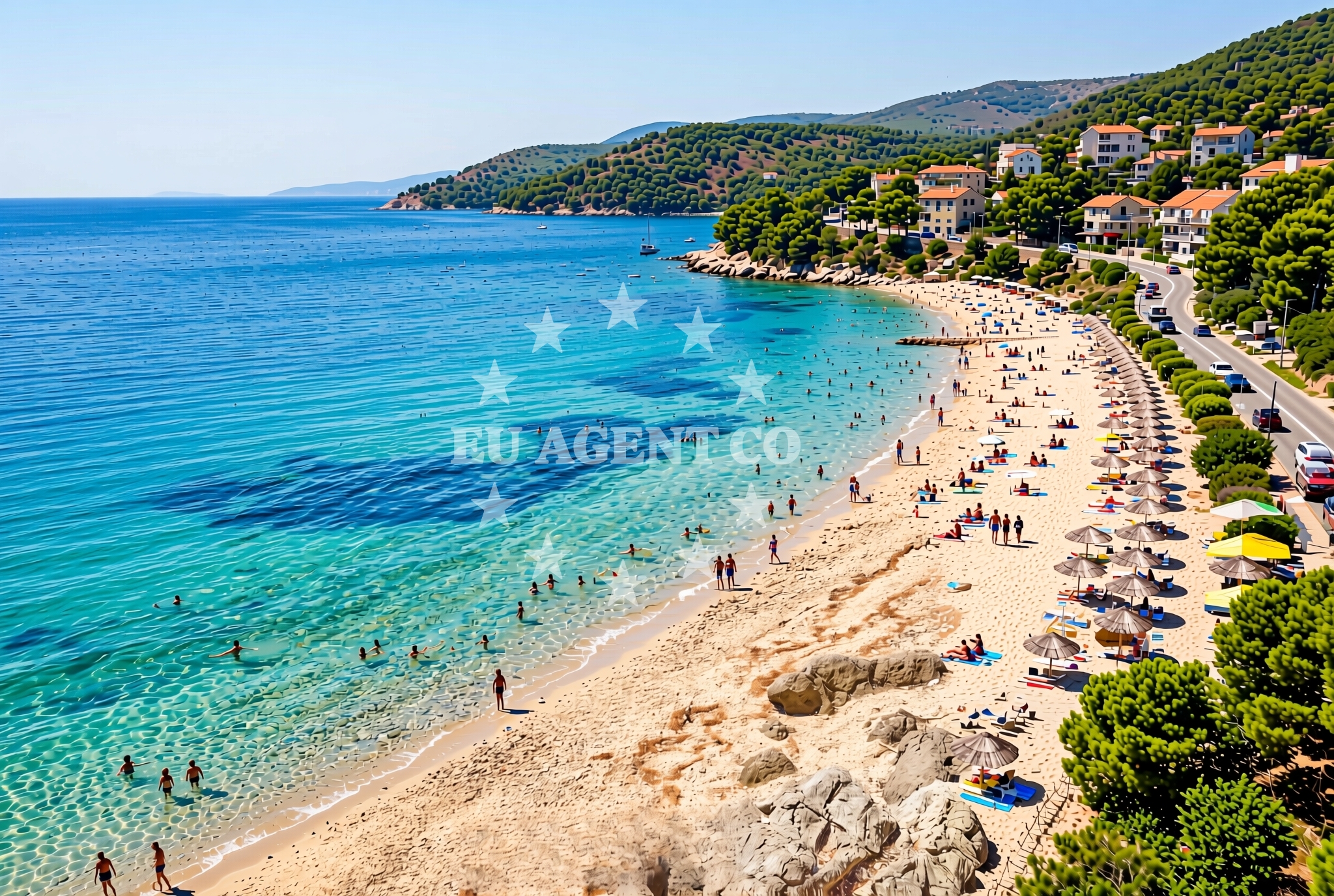Beach facilities and surroundings at Pod Gospu sredina 1, Orebić Beach in Pod Gospu sredina 1