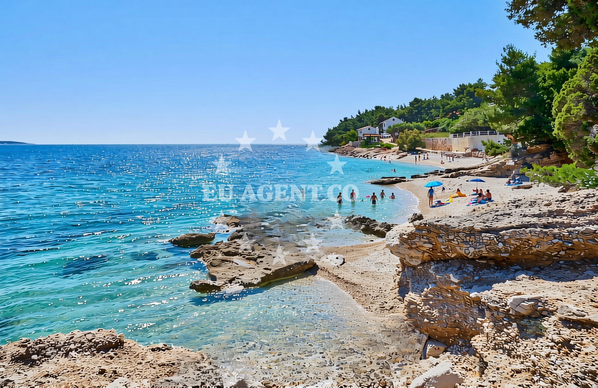 Additional view of Pod konteju zapad, Zavala (Jelsa) (Hvar) Beach in Pod konteju zapad