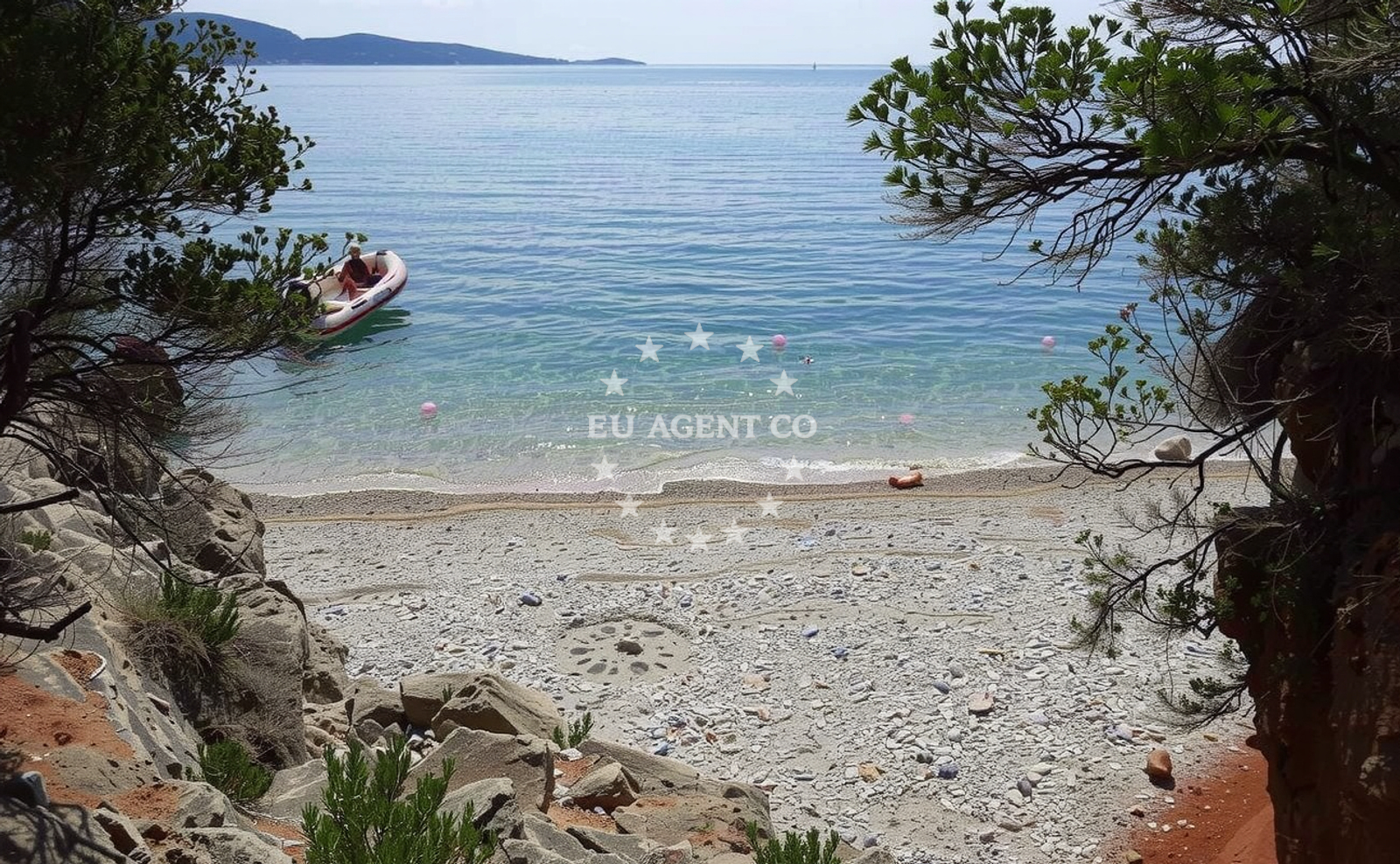 Additional view of Pod Sadic beach in Ustrine 38, Ustrine