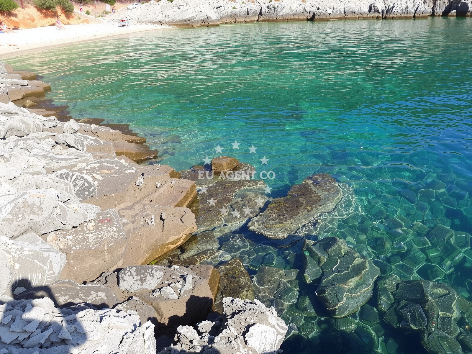 Additional view of Pod Sadic beach in Ustrine 38, Ustrine