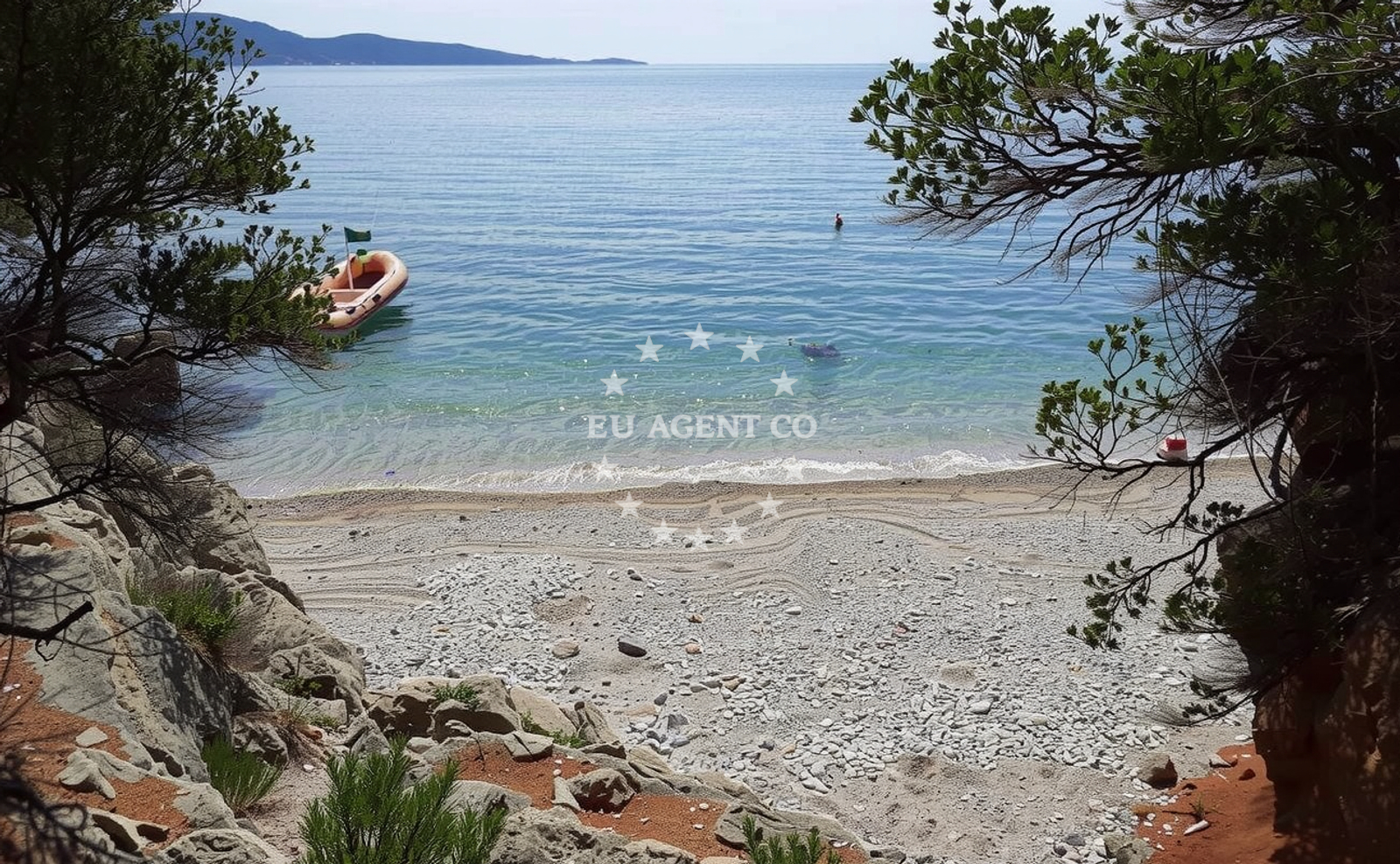 Additional view of Pod Sadic beach in Ustrine 38, Ustrine