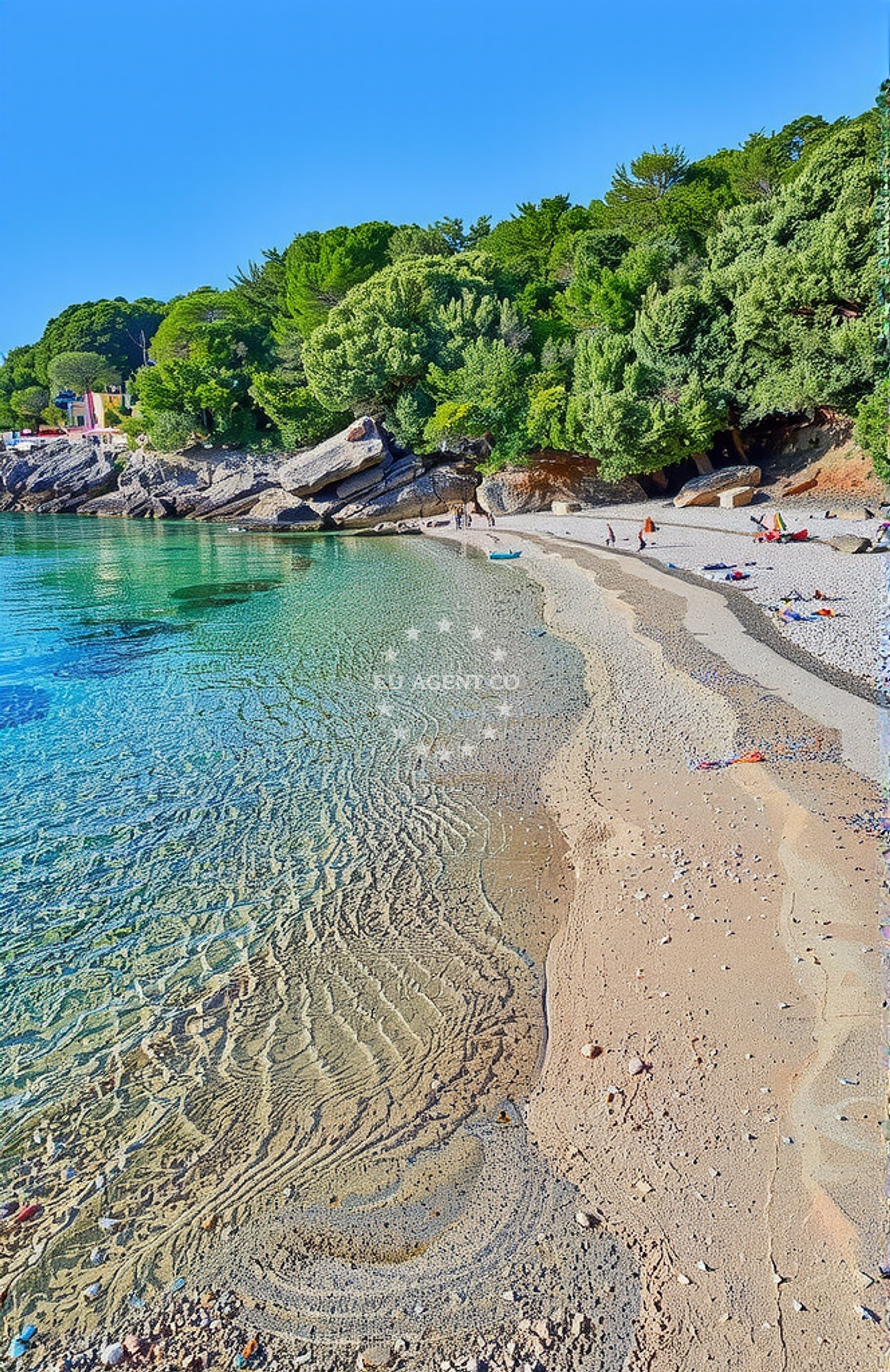 Additional view of Pod Sadic beach in Ustrine 38, Ustrine