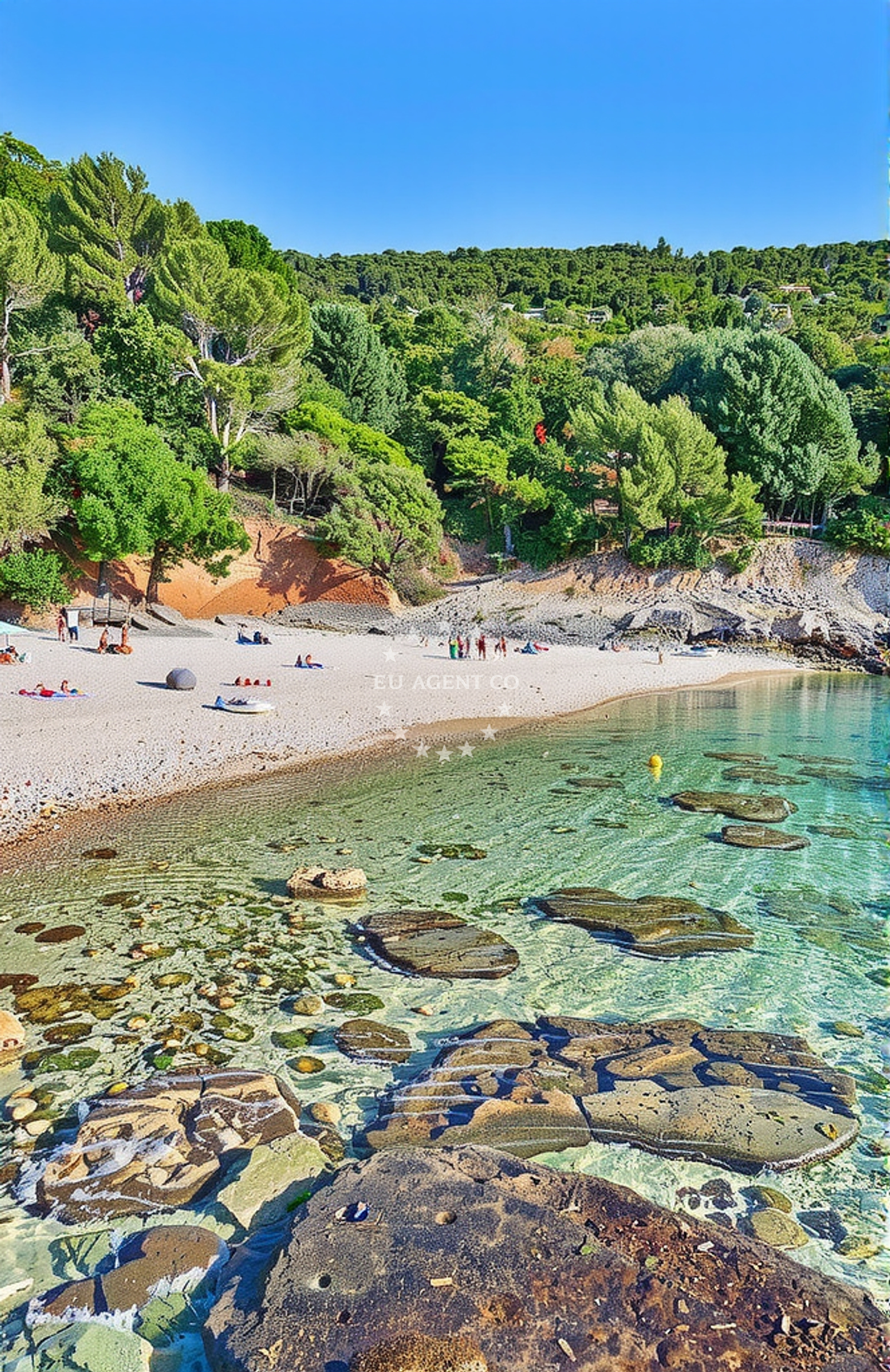 Additional view of Pod Sadic beach in Ustrine 38, Ustrine