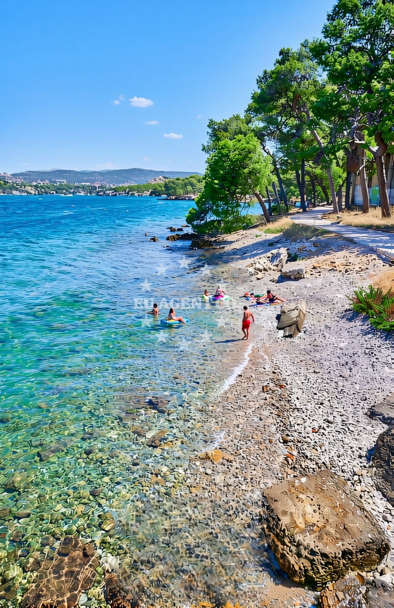 Additional view of Pod Škajom, Šibenik Beach in Pod Škajom