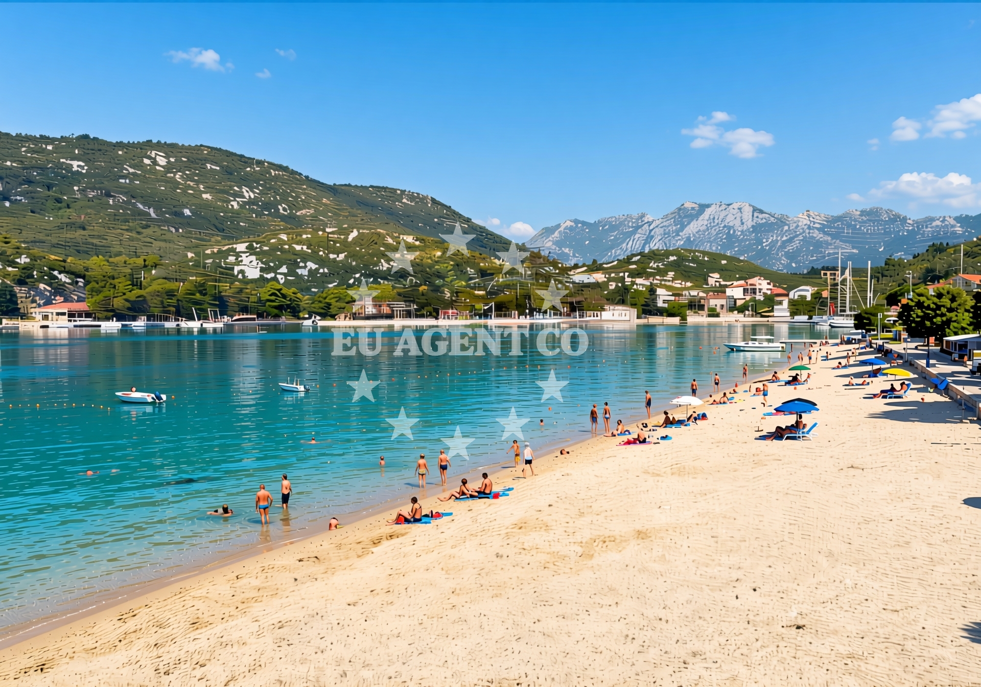 Overview of Podaca: beaches and coves (12) in Podaca