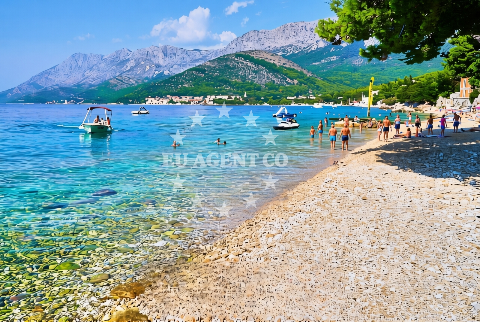 Beach facilities and surroundings at Podaca: beaches and coves (12) in Podaca