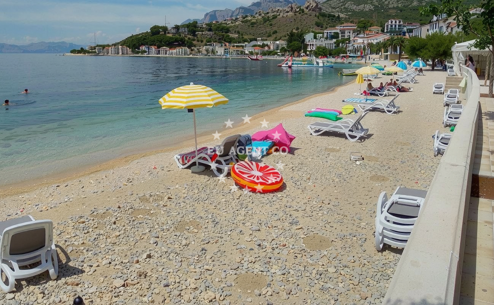 Additional view of Podgora beach in Put Sv. Vicenca 3 2, Podgora