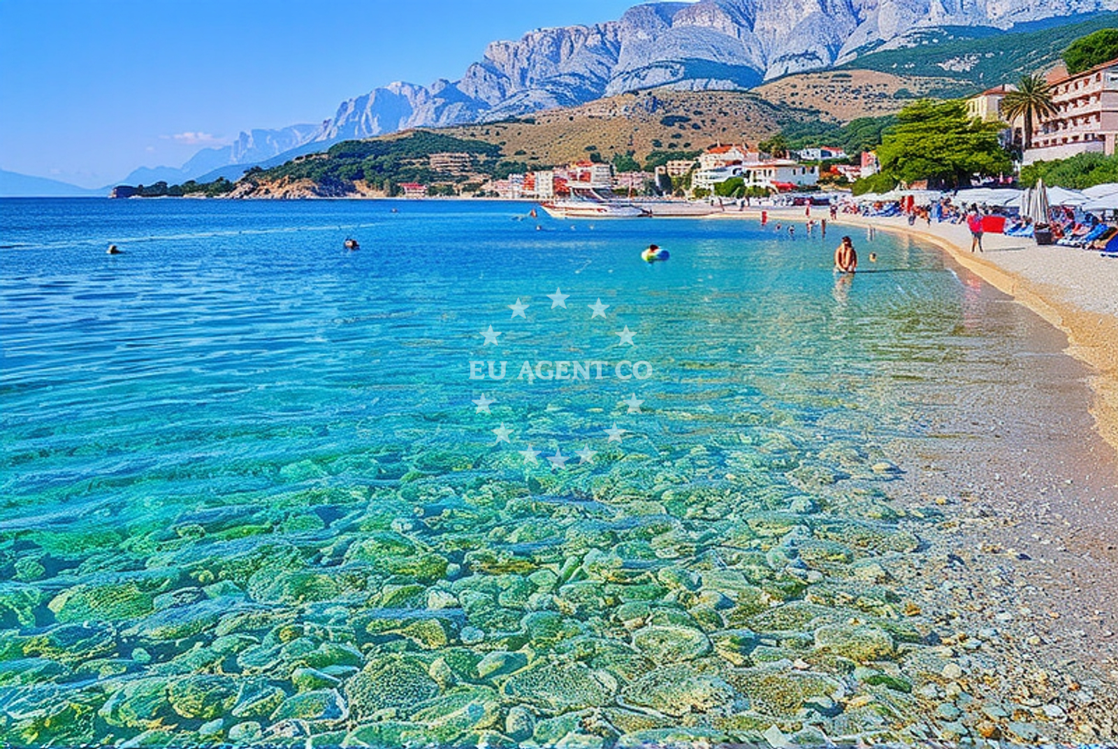 Additional view of Podgora beach in Put Sv. Vicenca 3 2, Podgora