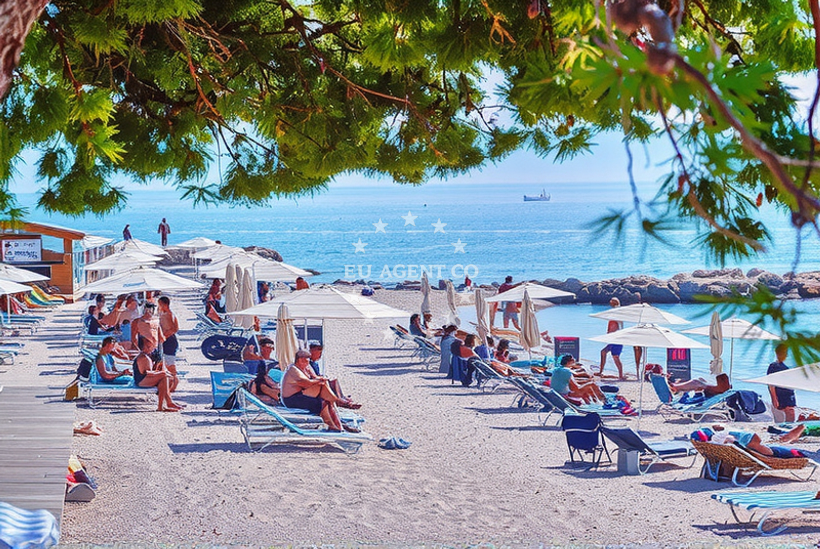 Additional view of Podgora beach in Put Sv. Vicenca 3 2, Podgora