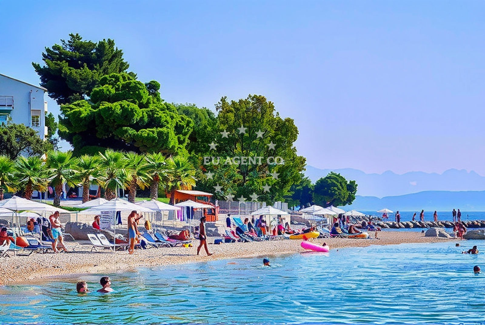 Additional view of Podgora beach in Put Sv. Vicenca 3 2, Podgora