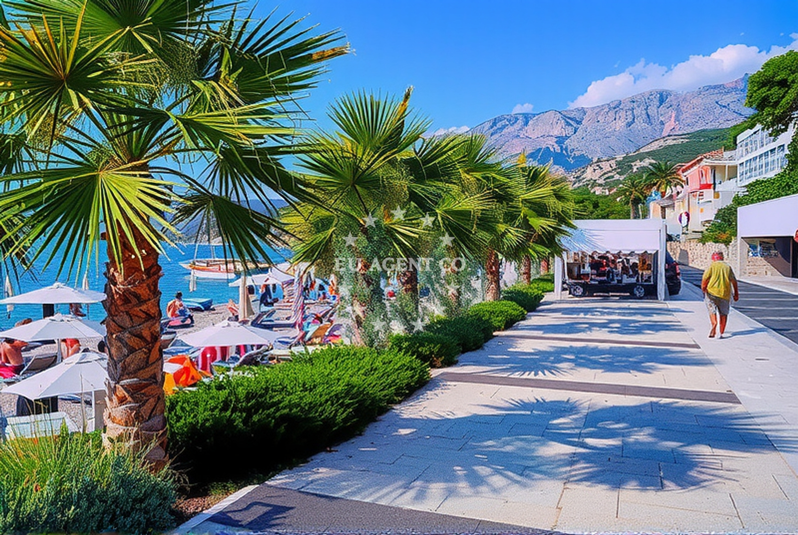 Additional view of Podgora beach in Put Sv. Vicenca 3 2, Podgora