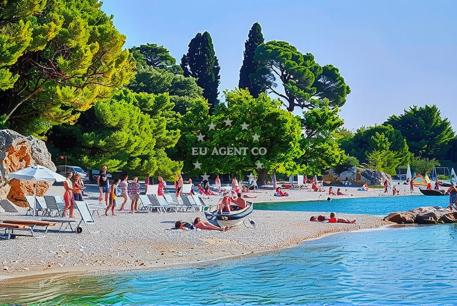 Additional view of Podgora beach in Put Sv. Vicenca 3 2, Podgora