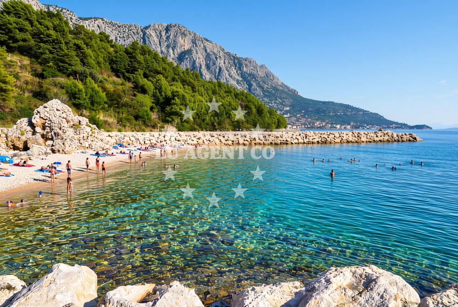Additional view of Podgora: beaches and coves (13) in Podgora