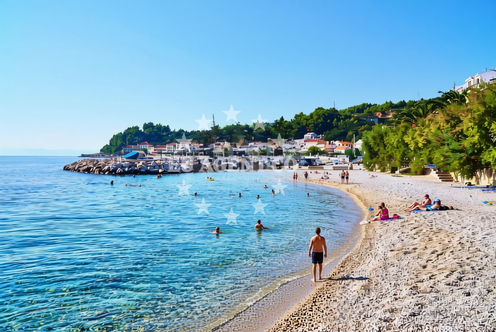 Additional view of Podgora: beaches and coves (13) in Podgora