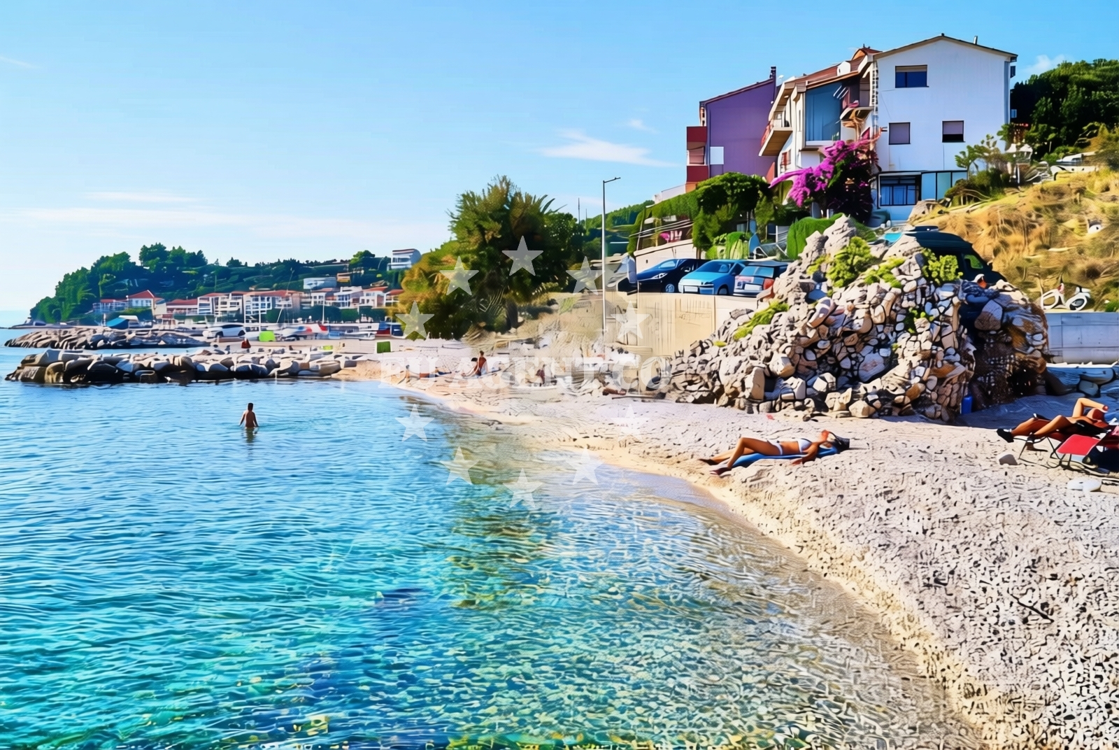 Additional view of Podgora: beaches and coves (13) in Podgora
