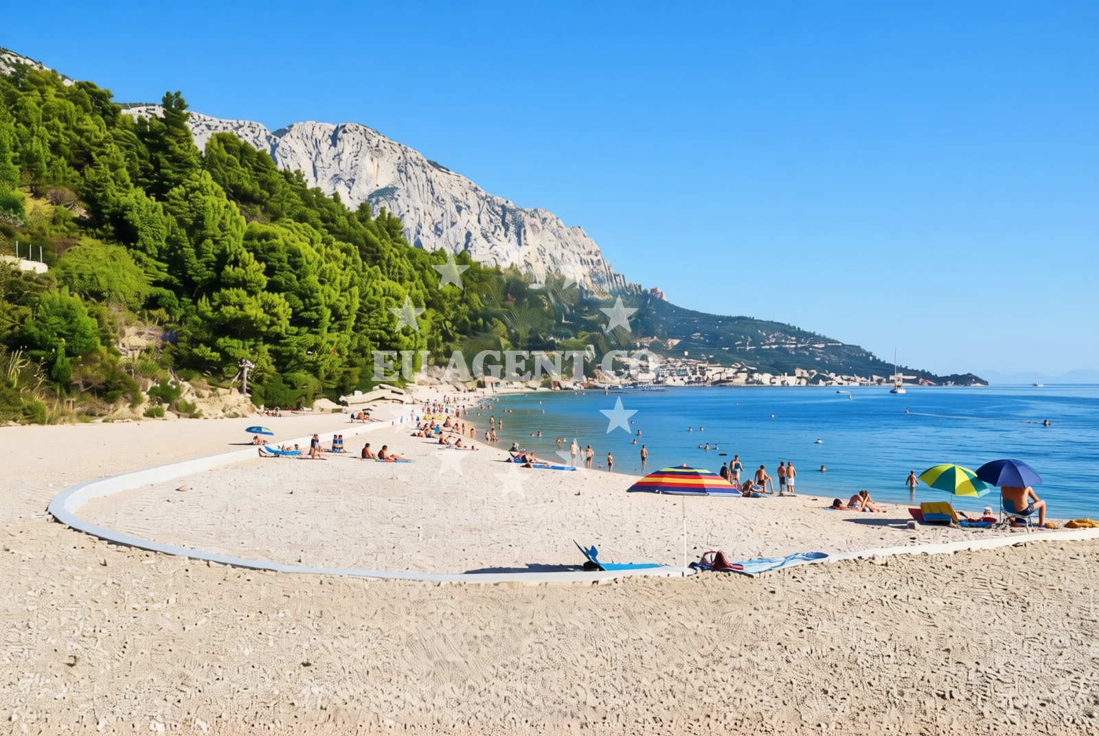 Additional view of Podgora: beaches and coves (13) in Podgora