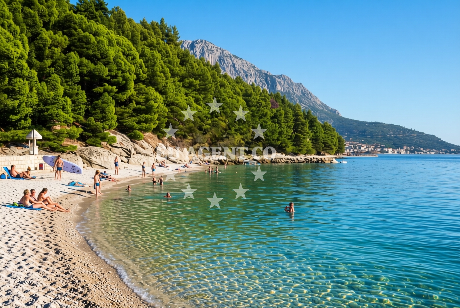 Additional view of Podgora: beaches and coves (13) in Podgora