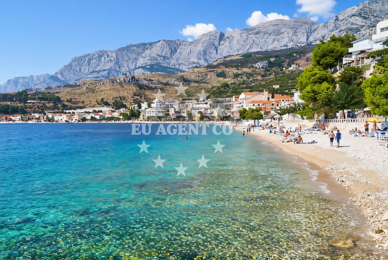 Additional view of Podgora, Podgora Beach in Podgora