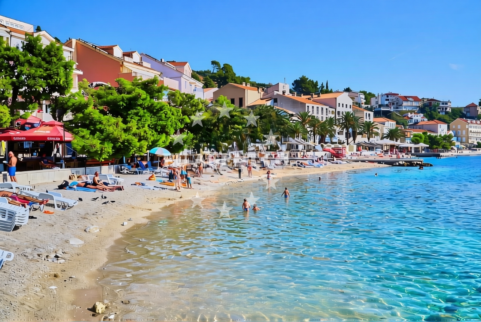 Additional view of Podgora, Podgora Beach in Podgora