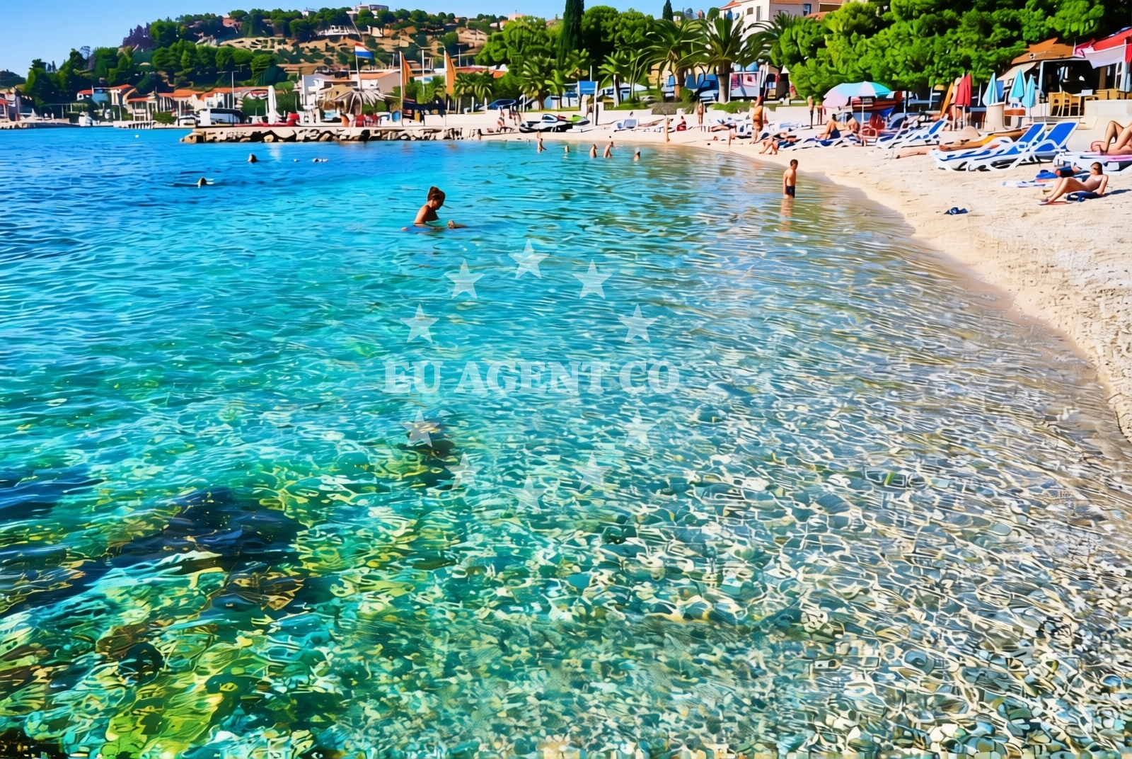 Additional view of Podgora, Podgora Beach in Podgora