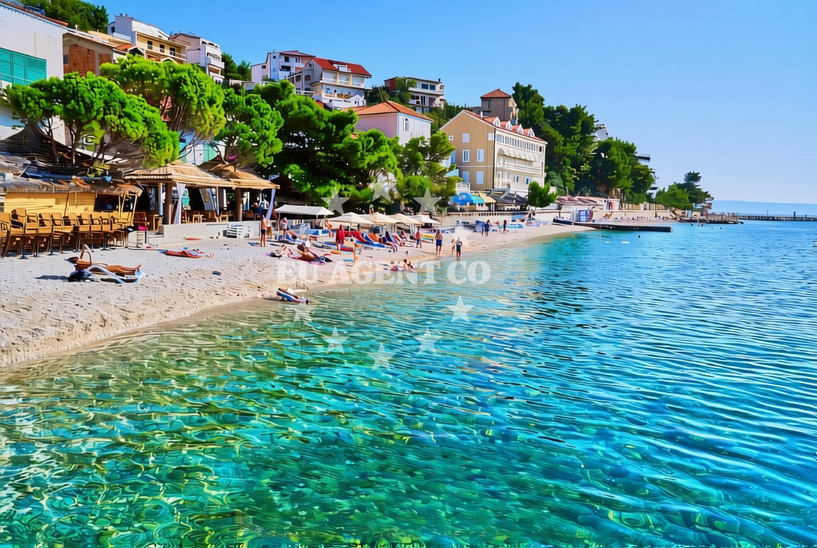 Additional view of Podgora, Podgora Beach in Podgora