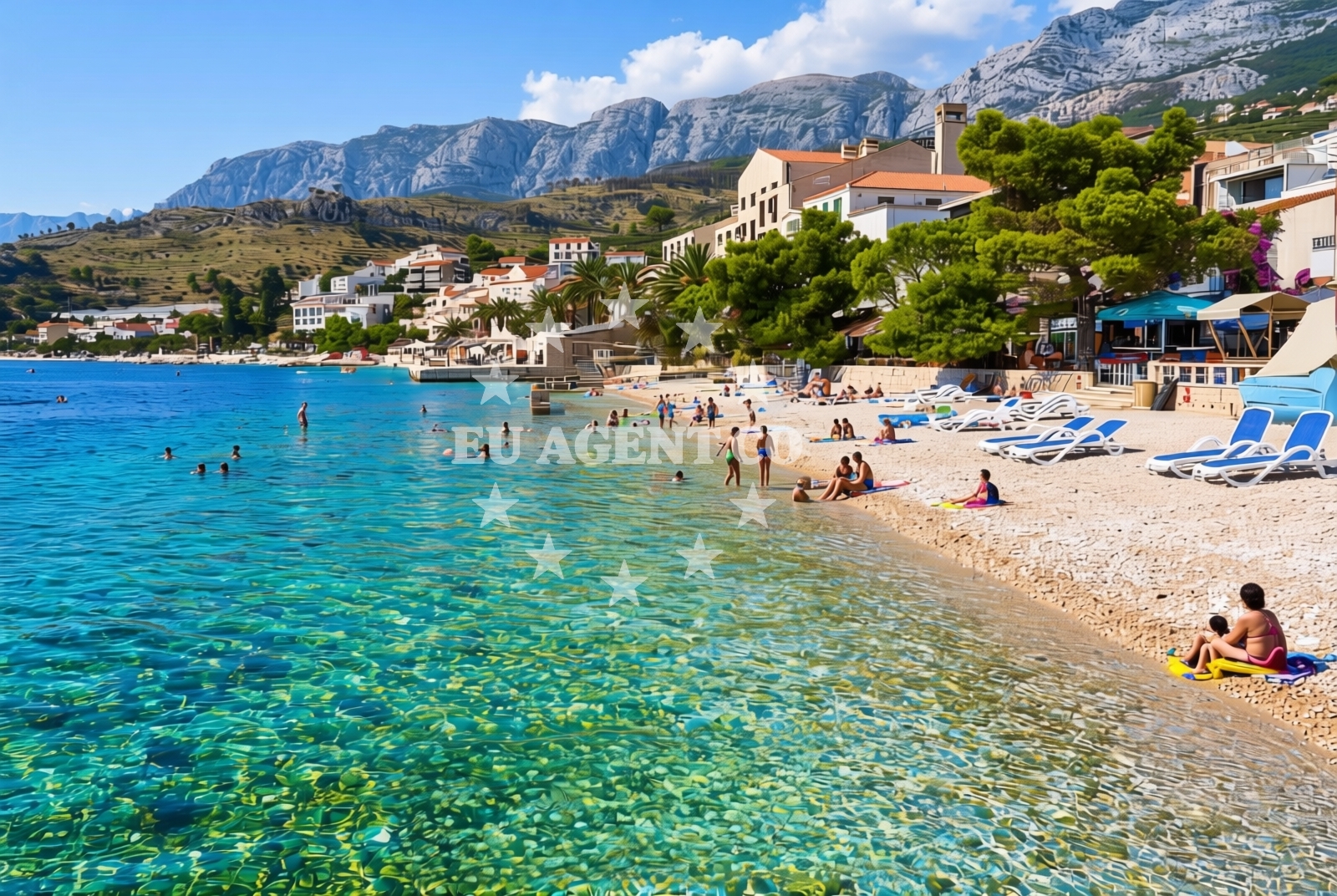 Additional view of Podgora, Podgora Beach in Podgora