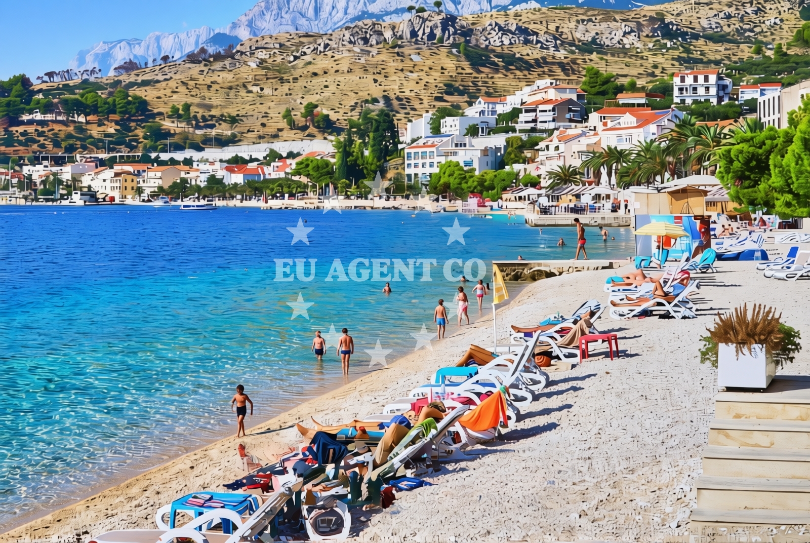 Additional view of Podgora, Podgora Beach in Podgora