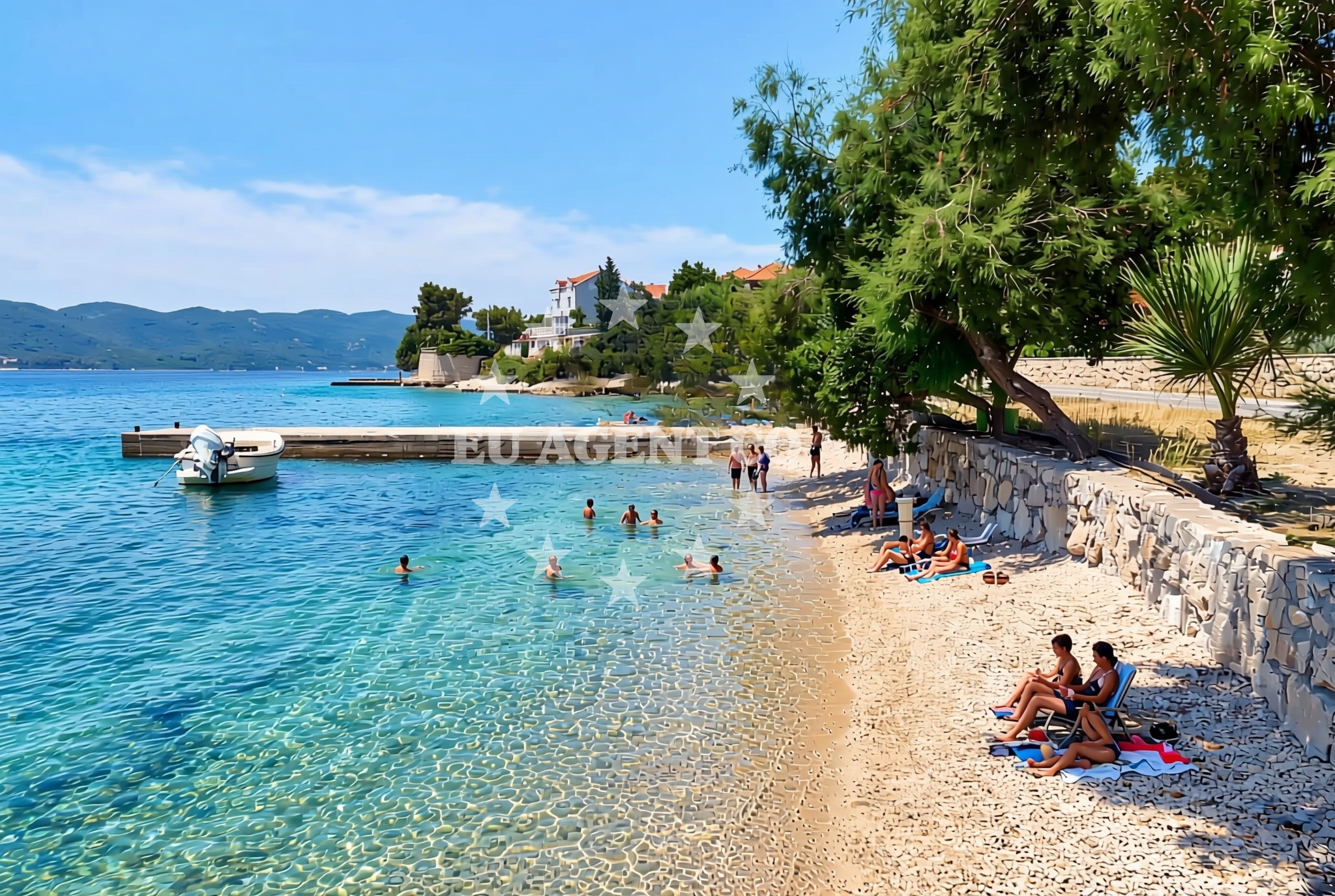 Overview of Podgorje (Orebić): beaches and coves (2) in Podgorje (Orebić)